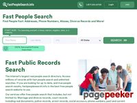 #1 Fast People Search | Find People Fast with FastPeopleSearch.info