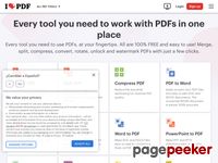 iLovePDF | Online PDF tools for PDF lovers