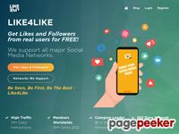 Like4Like - Social Media Marketing - 100% FREE!