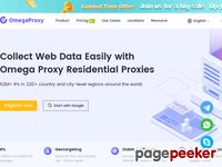 OmegaProxy: 62M+ Rotating Residential Proxies Provider