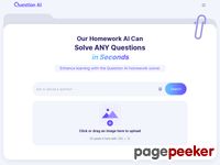 Question AI: Best AI Homework Help Online for Free