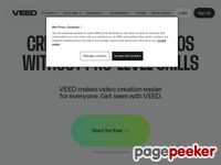 VEED.IO - AI Video Editor - Fast, Online, Free